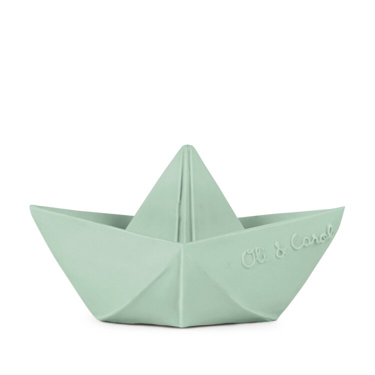 Oli & Carol Oli & Carol Origami Boat Teether - MINT