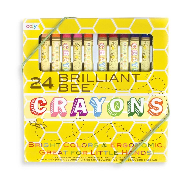 Ooly Ooly Brilliant Bee Crayons - Set Of 24