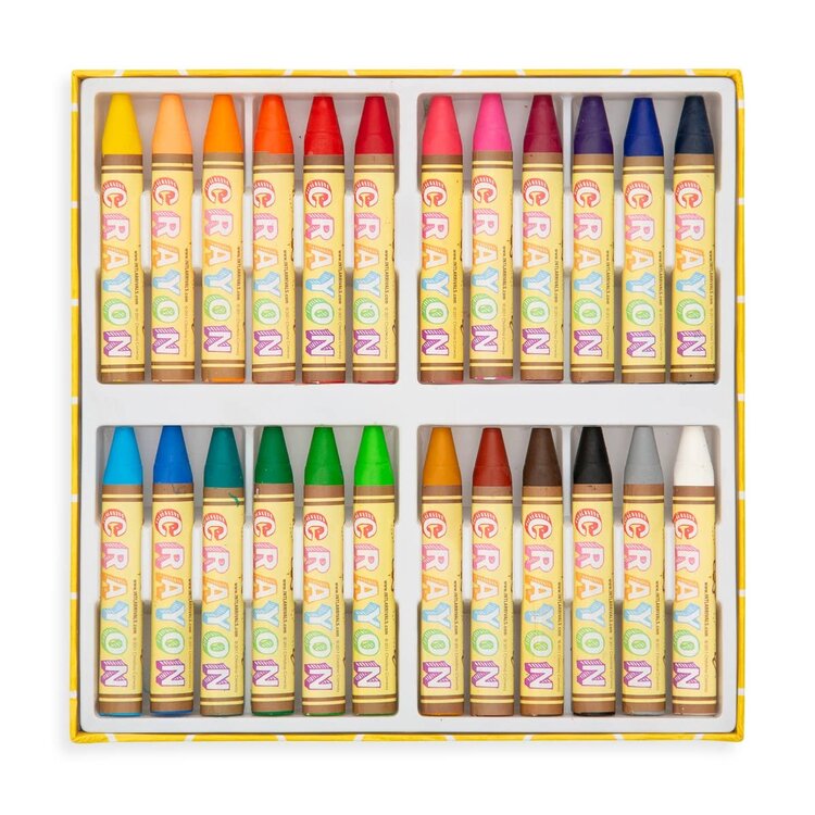 Ooly Ooly Brilliant Bee Crayons - Set Of 24