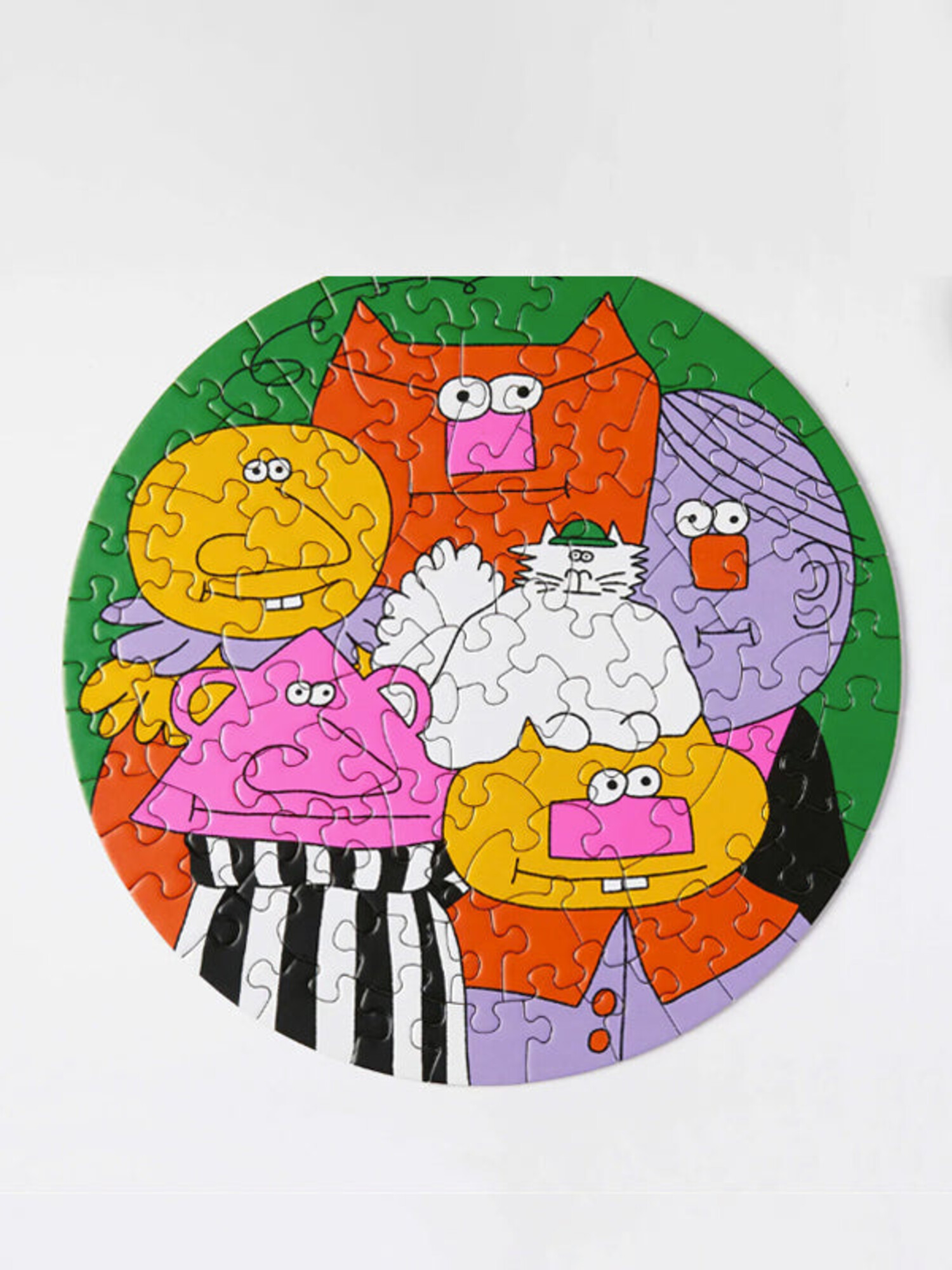 Le Puzz 81pc Puzzle - THE FLUMPSTEINS - Yellow Turtle