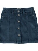 Molo Girl's Bera Denim Skirt, Size 5-6