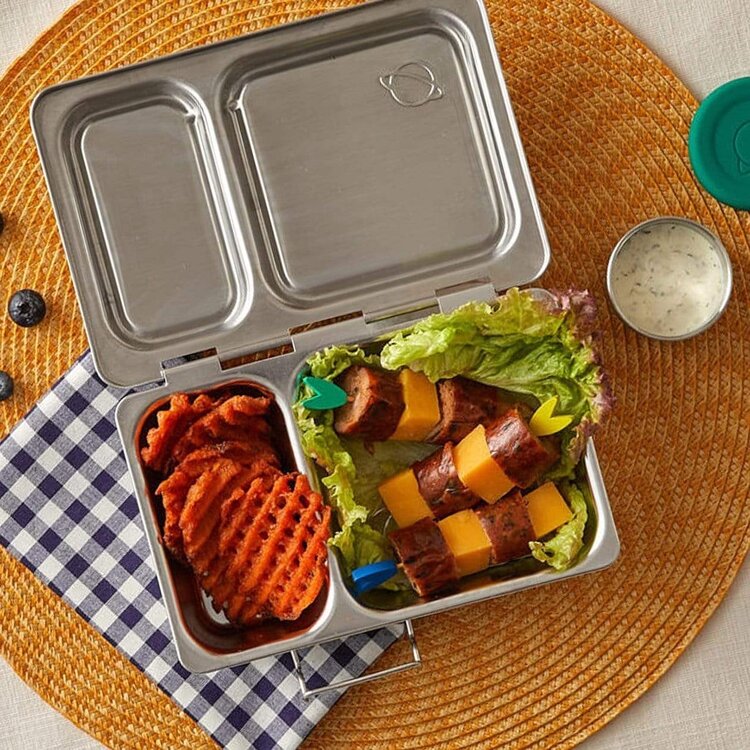PlanetBox PlanetBox Shuttle Stainless Steel Lunchbox
