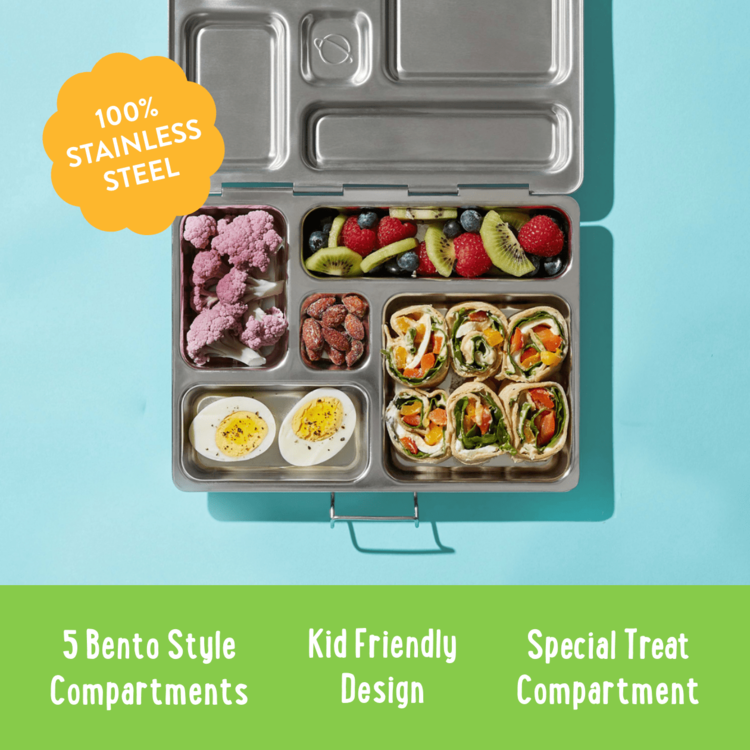 PlanetBox PlanetBox Rover Stainless Steel Lunchbox