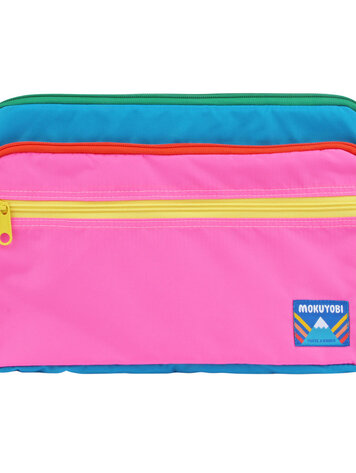 Mokuyobi Threads Mokuyobi Threads 13" Laptop Case - BUBBLE GUMMY