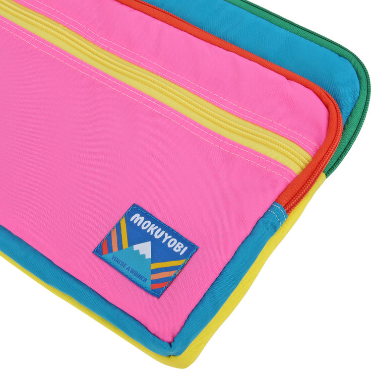 Mokuyobi Threads Mokuyobi Threads 13" Laptop Case - BUBBLE GUMMY