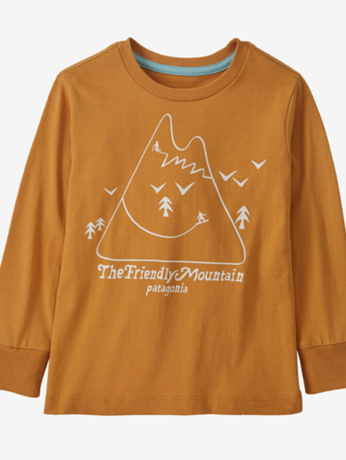 Patagonia Kids Long-Sleeved Regenerative Organic Cotton T-Shirt - FHBY -  Yellow Turtle