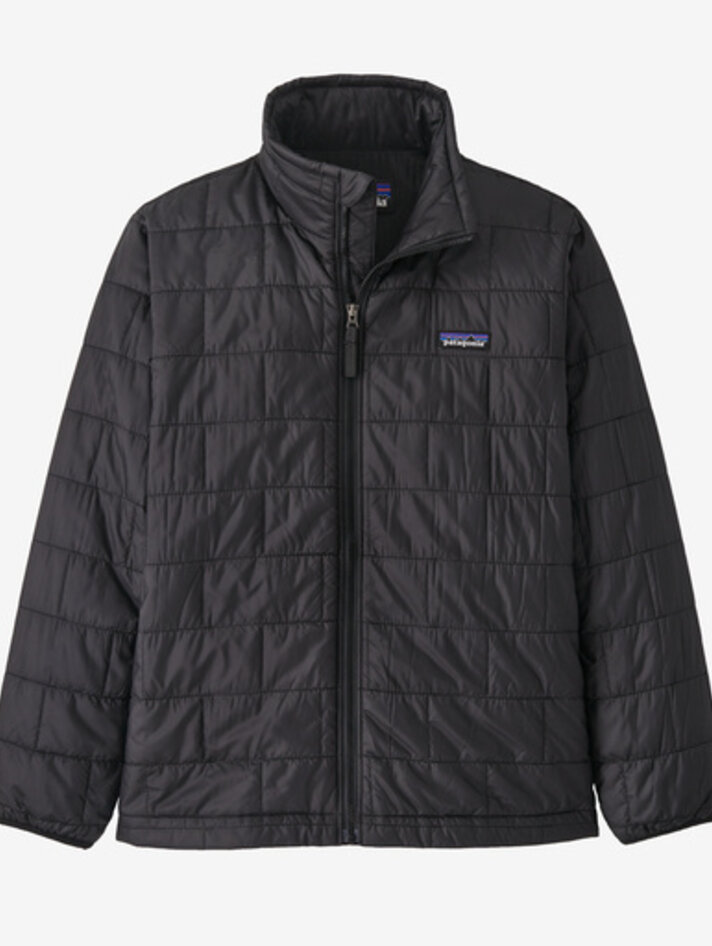 Patagonia Kids Nano Puff® Brick Quilted Jacket - WAX - Yellow Turtle