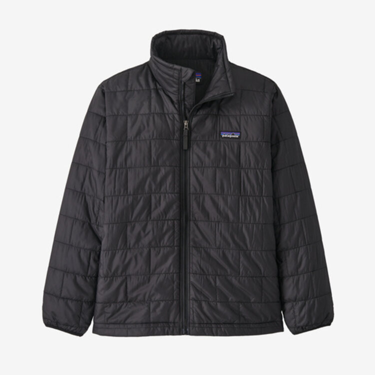 Patagonia Patagonia Kids Nano Puff® Brick Quilted Jacket - BLK
