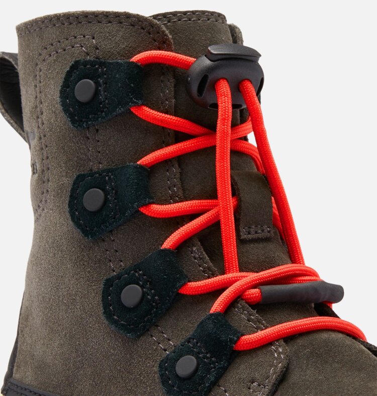 Sorel Sorel Childrens Explorer Lace Waterproof Boot - BLK