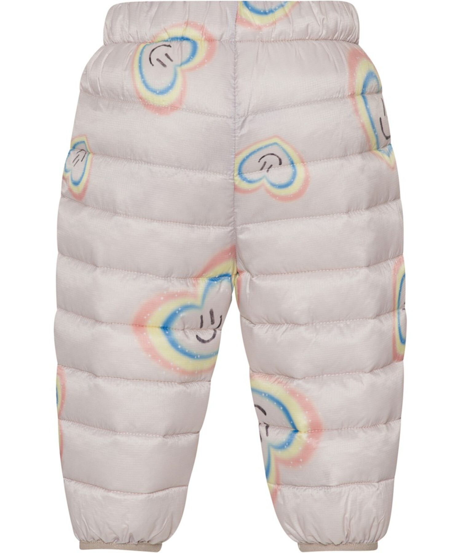 Molo Baby Percy Down Puffer Pants - AURA HEART - Yellow Turtle