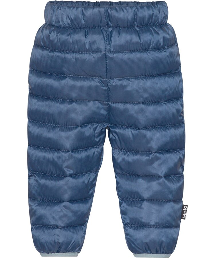 Molo Molo Baby Percy Down Puffer Pants - DARK DENIM