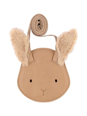 Donsje Donsje Britta Purse - Fluffy Bunny - LT RUST LEATHER