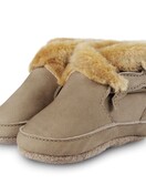 Donsje Twisi Lining - Squirrel - TRUFFLE NUBUCK - Yellow Turtle