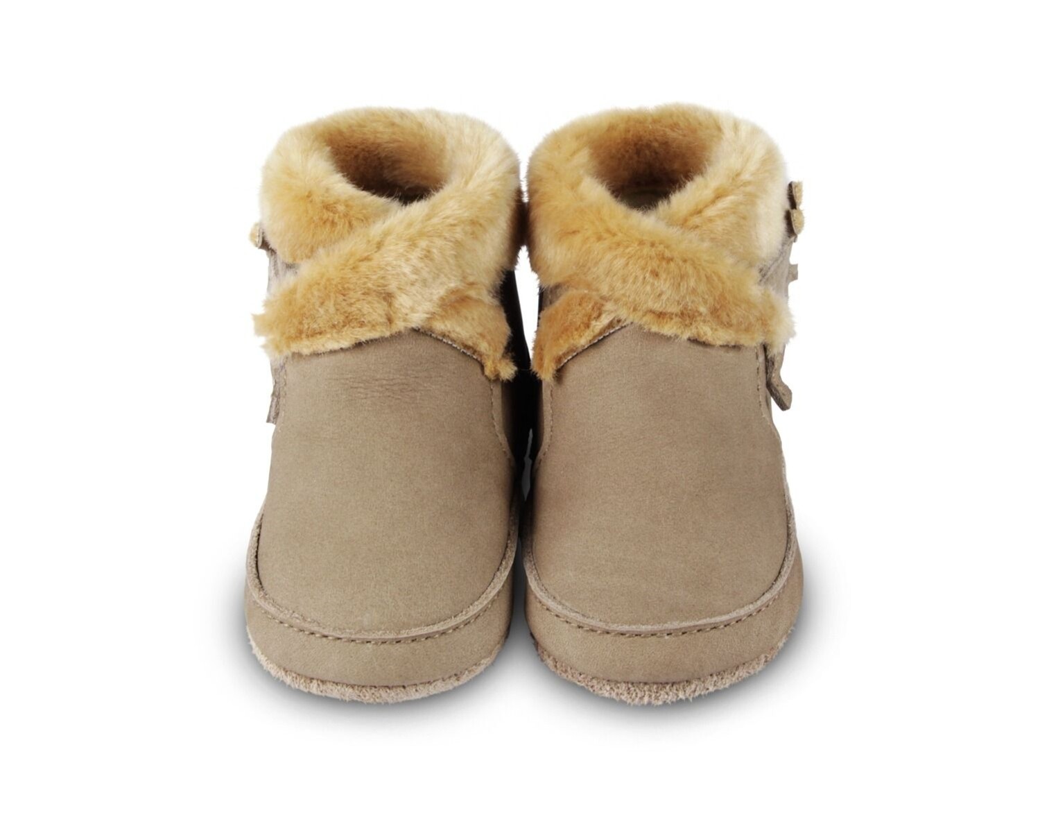 Donsje Twisi Lining - Squirrel - TRUFFLE NUBUCK - Yellow Turtle