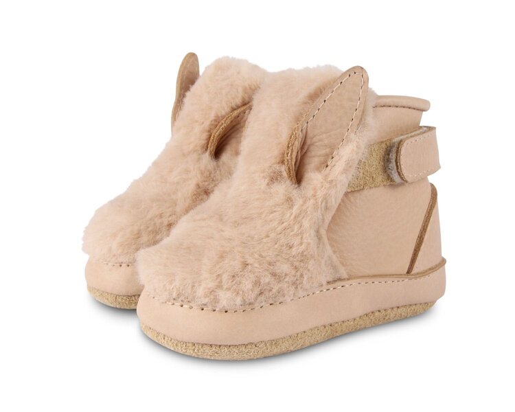 Donsje Donsje Richy - Fluffy Bunny - BEIGE FAUX FUR