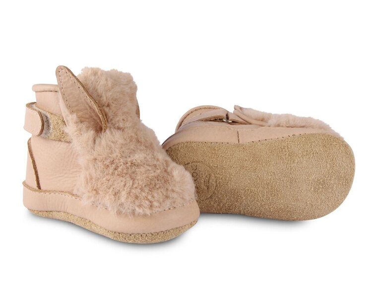 Donsje Donsje Richy - Fluffy Bunny - BEIGE FAUX FUR