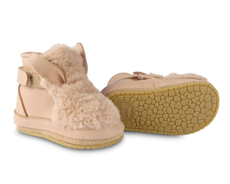 Donsje Donsje Richy - Fluffy Bunny - BEIGE FAUX FUR