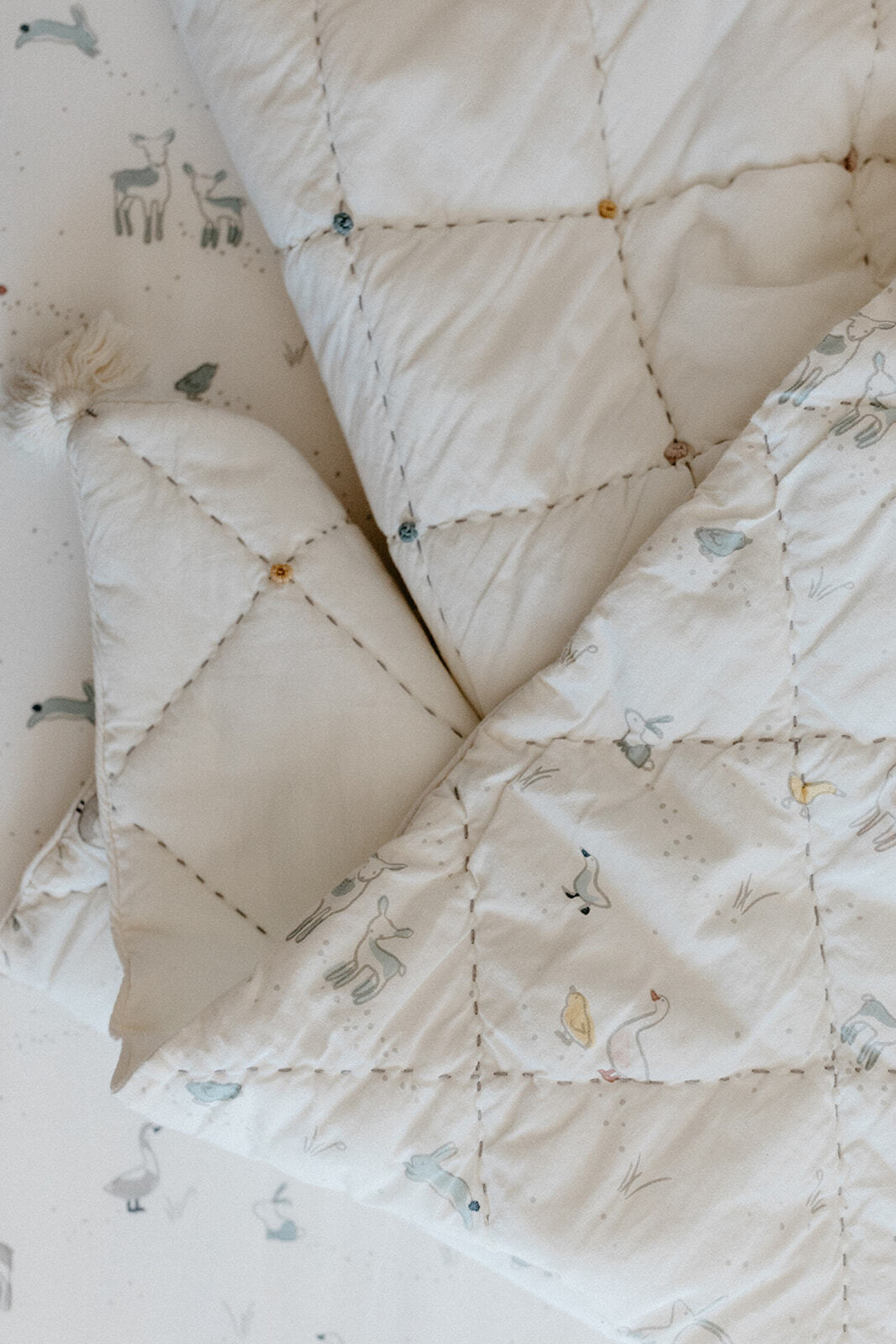 Pehr Baby Blanket JUST HATCHED Yellow Turtle