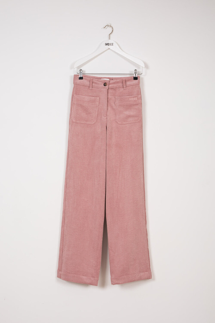 INDEE INDEE Junior Only Cord Pants - PINK