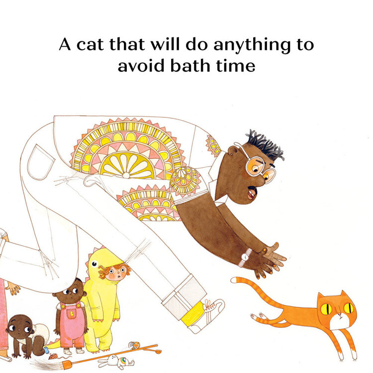 Chronicle Books Chronicle Books - Bathe the Cat