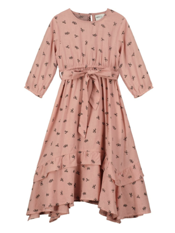 Poppet & Fox Kids Handkerchief Hem Dress - PKFL