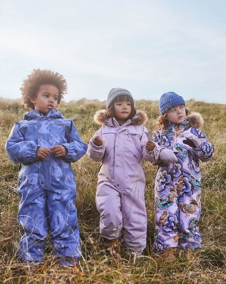 Molo Molo Kids Polaris Snowsuit - DENIM SWIRLEY