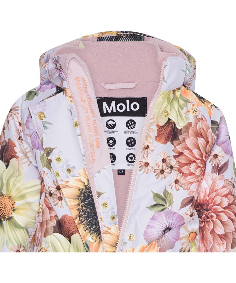 Molo Molo Junior Hux Snowsuit - RETRO FLOWERS 16