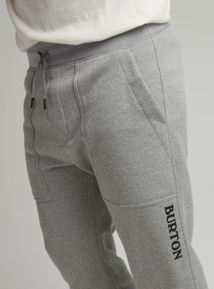 Burton Burton Men's Oak Fleece Pants - GRAY