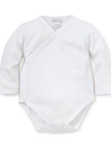 Kissy Kissy Kissy Kissy Baby Basic L/S Cross Body - WHT