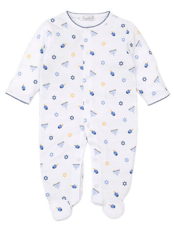 Kissy Kissy Kissy Kissy Baby Footie - BLUE