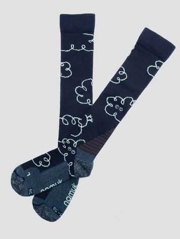 Namuk Namuk Jr Merino Ski Socks - NAVY