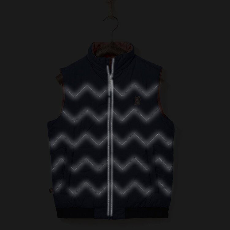 Namuk Namuk Kids Icon Reversible PrimaLoft Vest - BLUE/ROSE