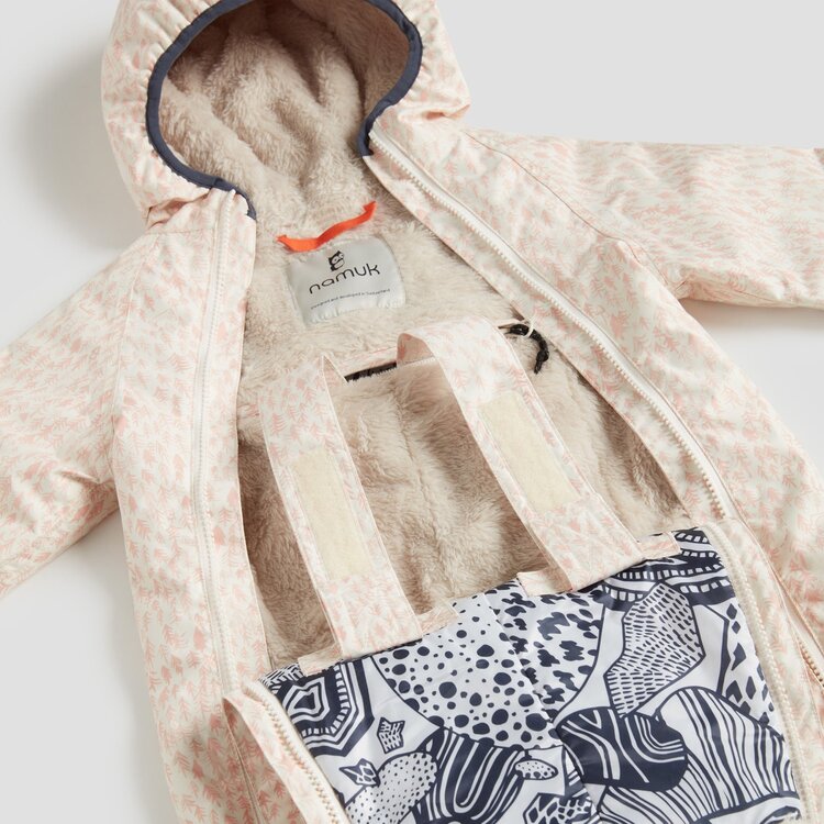 Namuk Namuk Baby Forest Zack Winter Overall - OFF WHITE