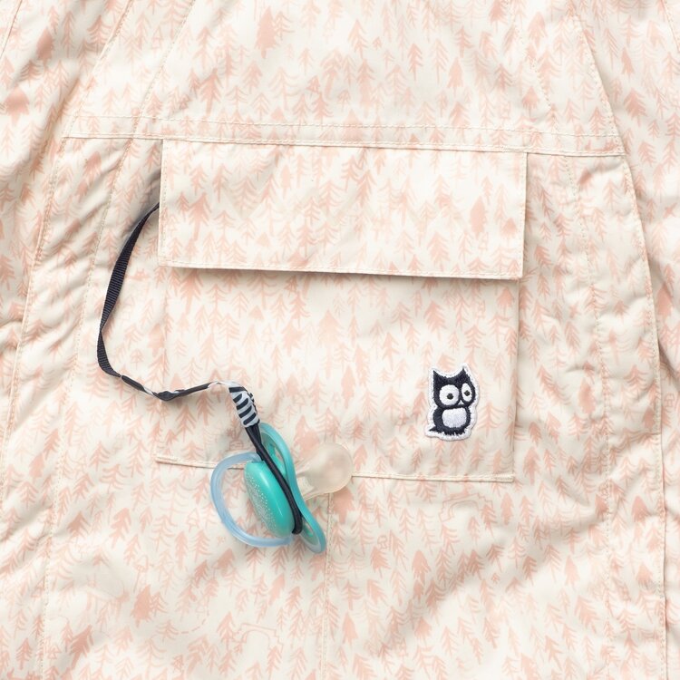 Namuk Namuk Baby Forest Zack Winter Overall - OFF WHITE