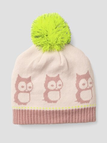 Namuk Namuk Kids Logo Beanie - ROSE