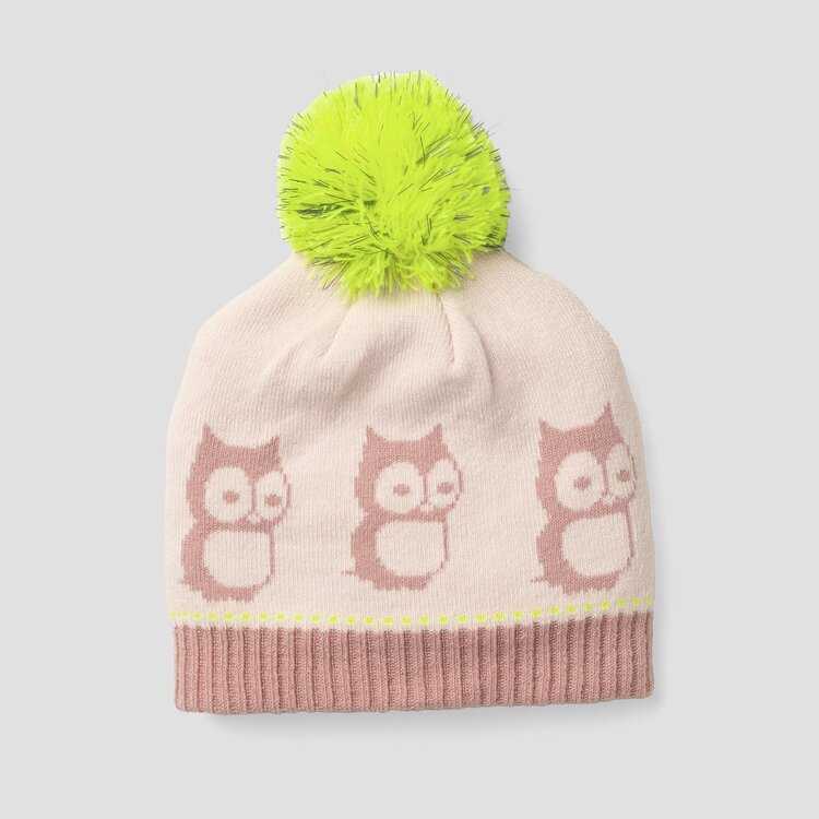 Namuk Namuk Kids Logo Beanie - ROSE
