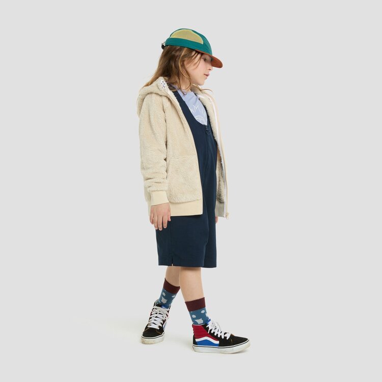 Namuk Namuk Kids Panda High Loft Fleece Zip Hoody - BEIGE