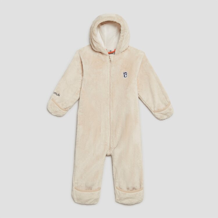 Namuk Namuk Baby Mou High Loft Fleece Overall - BEIGE