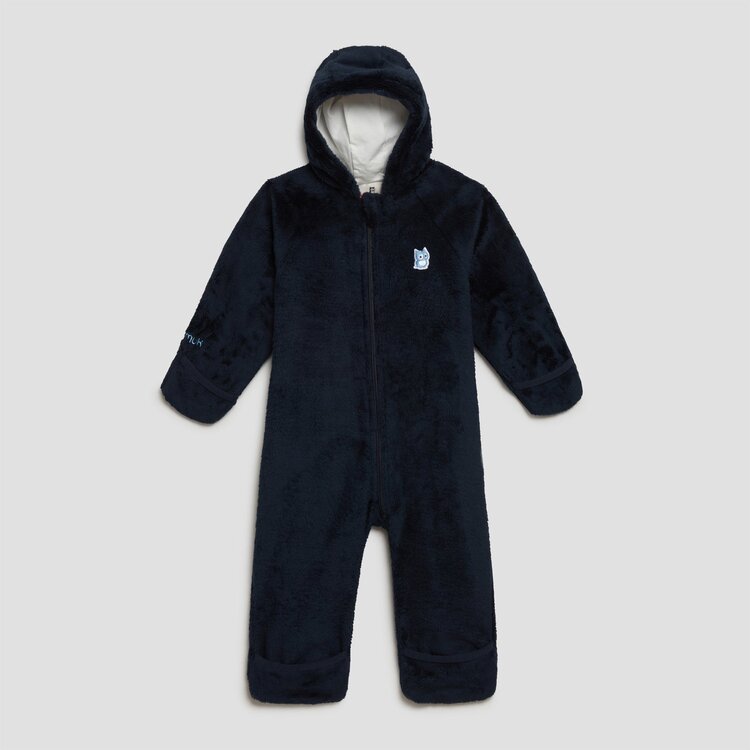 Namuk Namuk Baby Mou High Loft Fleece Overall - NAVY
