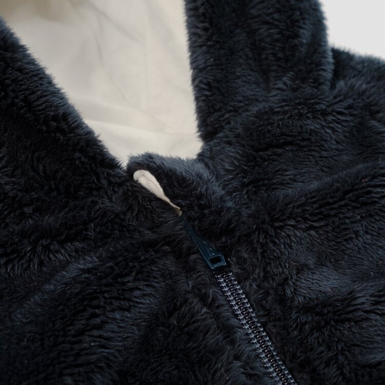 Namuk Namuk Baby Mou High Loft Fleece Overall - NAVY