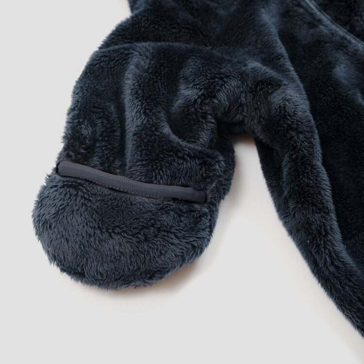 Namuk Namuk Baby Mou High Loft Fleece Overall - NAVY