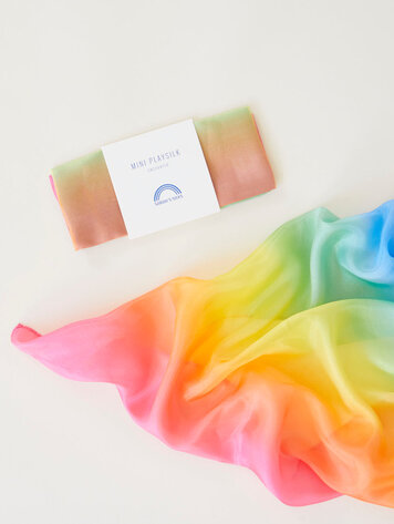 Sarah's Silks Sarah's Silks Mini Enchanted Playsilk - RAINBOW