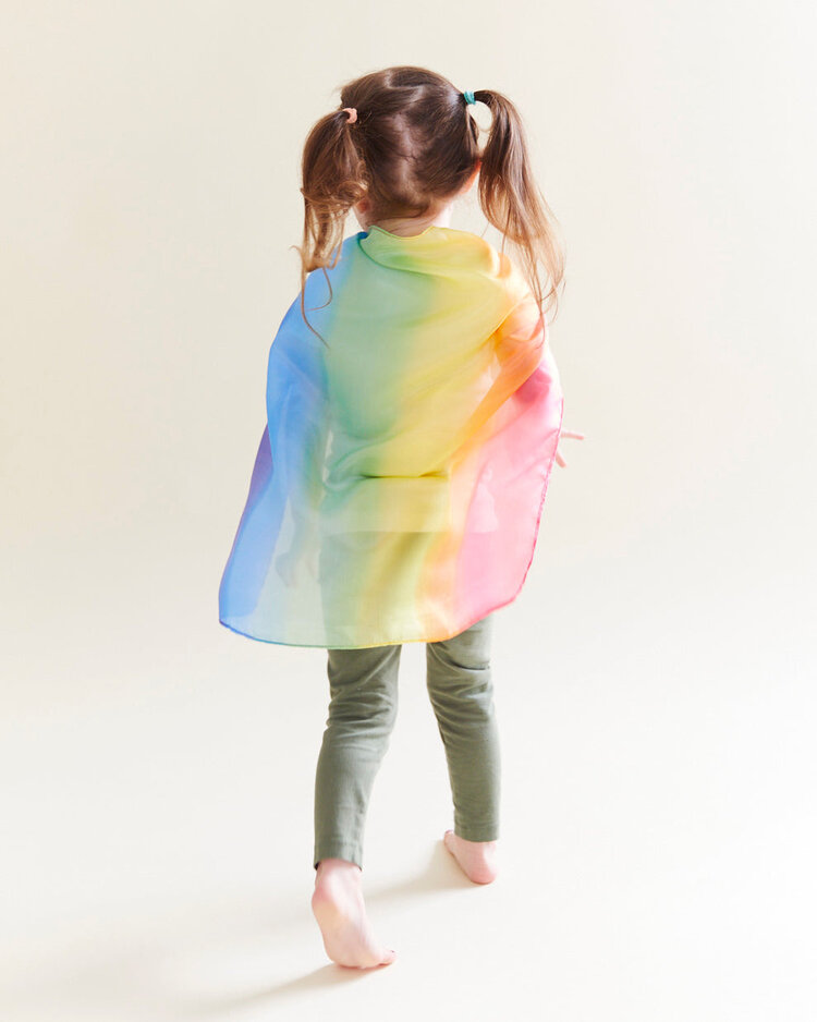 Sarah's Silks Sarah's Silks Mini Enchanted Playsilk - RAINBOW