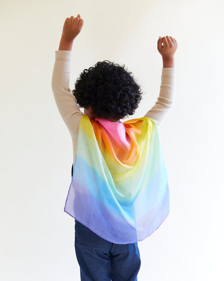 Sarah's Silks Sarah's Silks Mini Enchanted Playsilk - RAINBOW