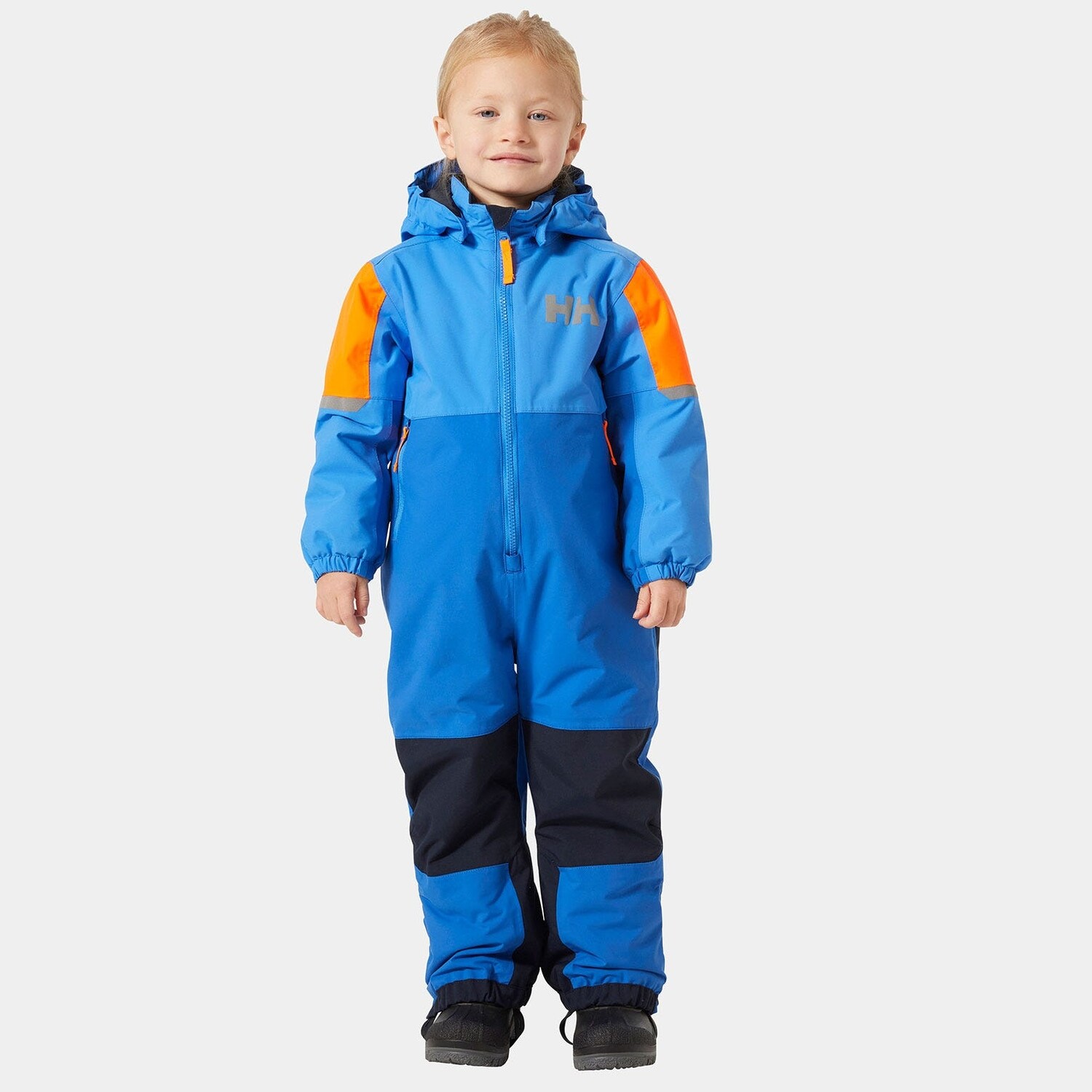 Helly Hansen Kids Rider 2.0 Insulated Snow Suit COBALT Yellow Turtle