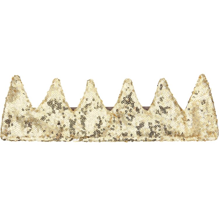Mimi & Lula Mimi & Lula - Sequin Crown - GOLD
