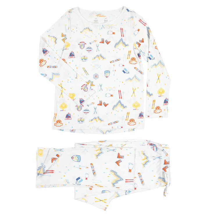 Petidoux Women's Pajama SET - GROOVY APRES SKI