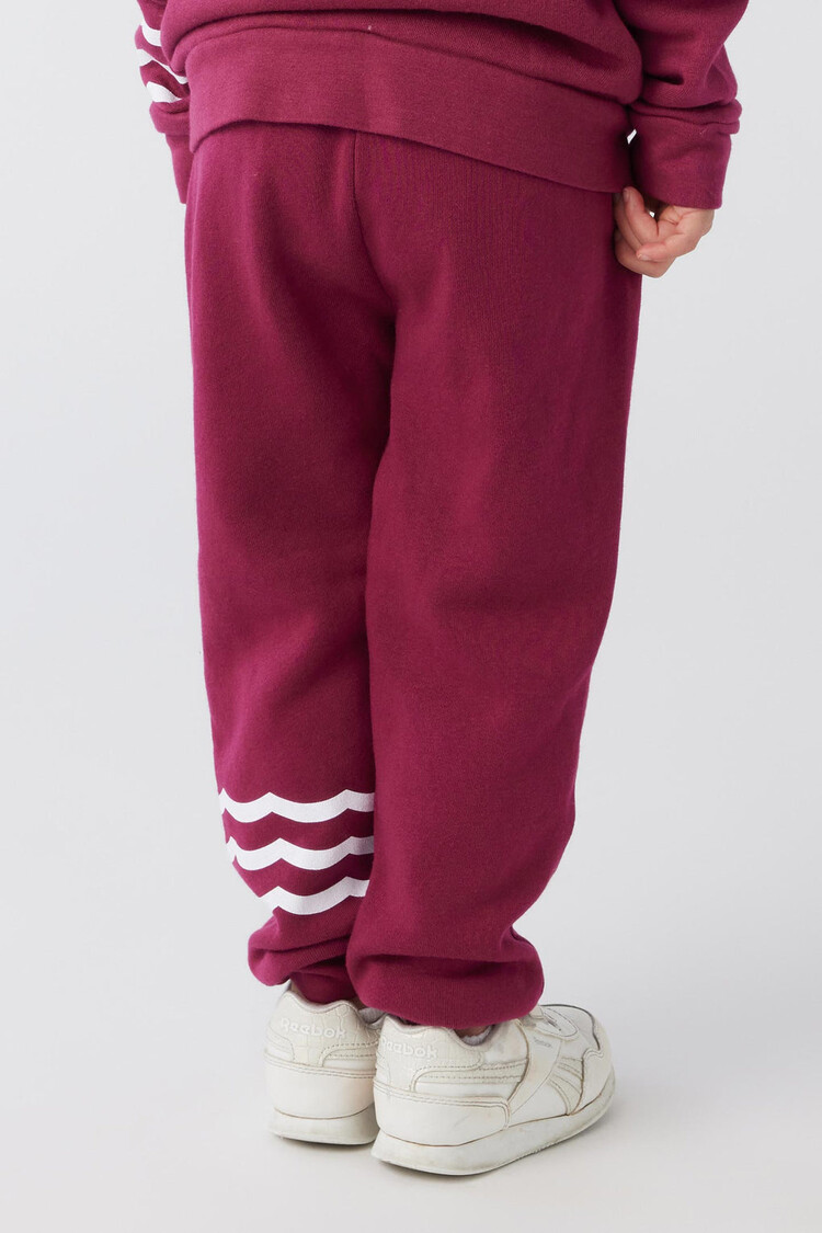 Sol Angeles Sol Angeles Kids Waves Jogger - CRANBERRY