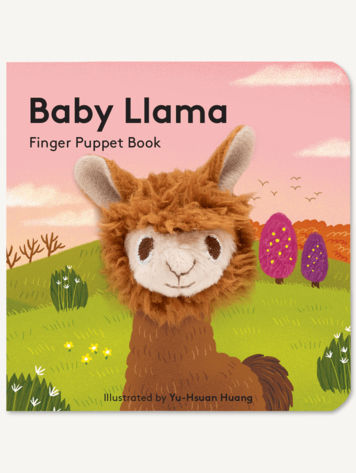 Chronicle Books Finger Puppet Book - BABY LLAMA