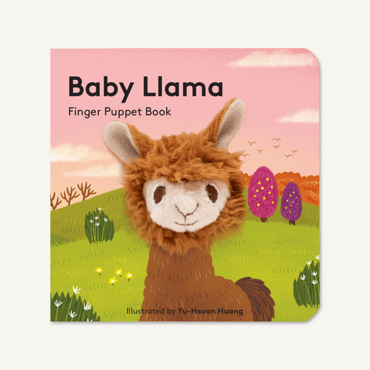 Chronicle Books Finger Puppet Book - BABY LLAMA